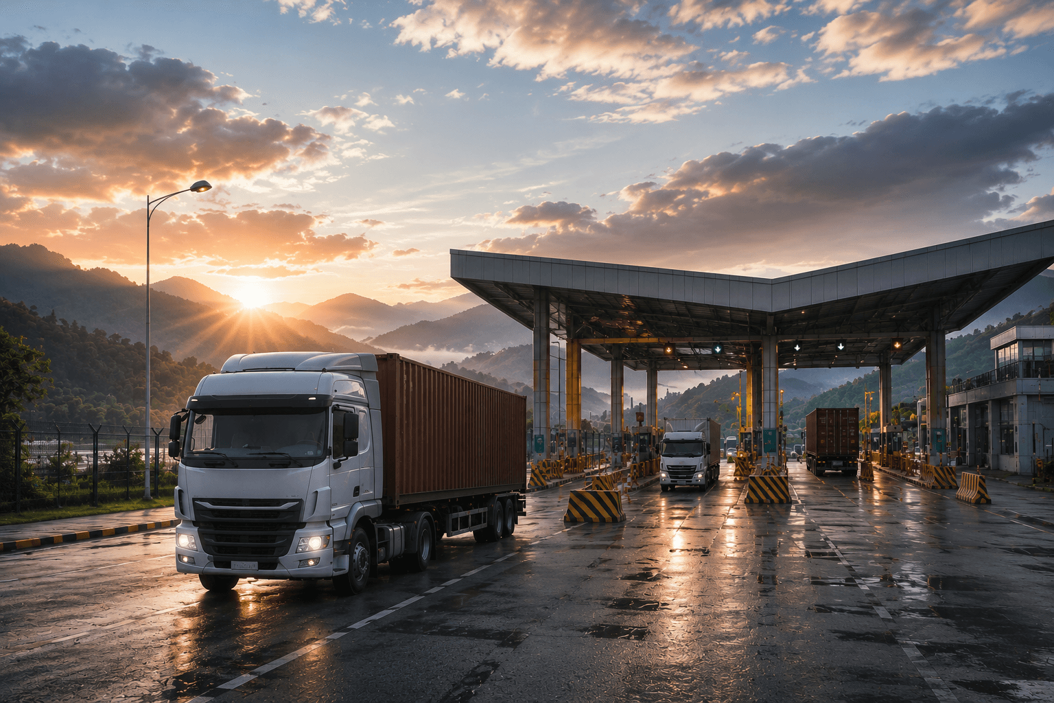 Cửa khẩu và hành trình logistics xuyên biên giới